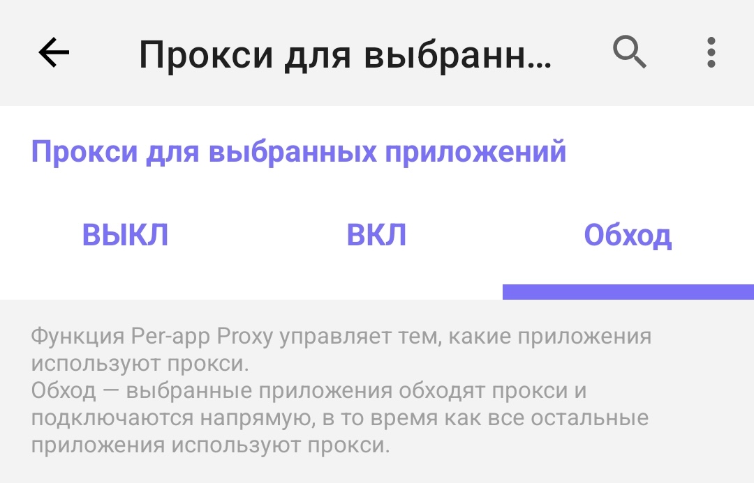 Режим Обход